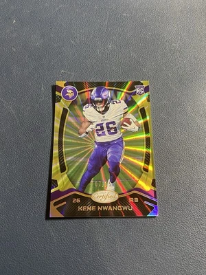 #’d /15 Mirror Gold - 2021 Certified Kene Nwangwu RC Rookie Card #134 PWE - Image 1 of 3