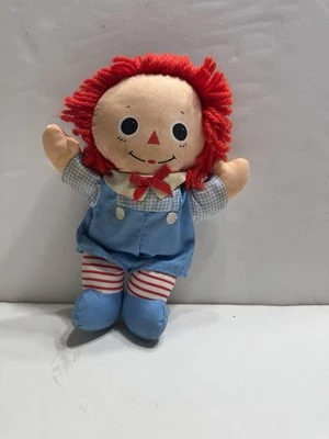 Vintage Hasbro Playskool Doll 10" Baby Raggedy Andy - Image 1 of 4