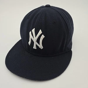 New Era NY Yankees Men's Fitted Cap - Navy (59FIFTY) 7 1/8 On Field Cap Cool - Picture 1 of 15