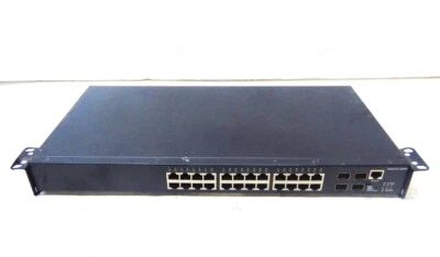 SMC GIGABIT ETHERNET SWITCH, AS4210-28PB, 24-PORTS, 10/100/1000 MBPS RJ 45-PORTS - Image 1 of 4