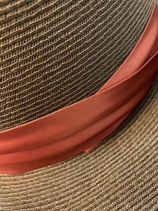 Vintage 1950's-60's De Sind Milan Weave Fedora Size Small RETRO HIPSTER - Picture 1 of 9