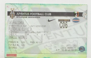 JUVENTUS-INTER # 29/11/2008 - Ticket -ingresso stadio - calcio - - Foto 1 di 1