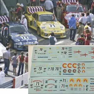 decal set 3 1/43 porsche 935 le Mans 1979 Hawaian Tropic 70 71 72 - Picture 1 of 7