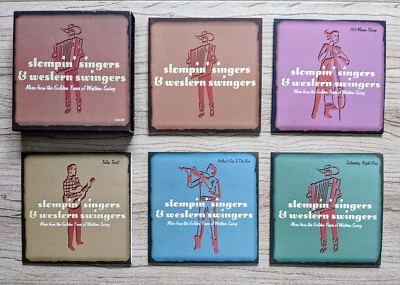 STOMPIN' SINGERS & WESTERN SWINGERS / 4CD PROPERBOX SET WITH SLIPCASE & BOOKLET - Image 1 of 4