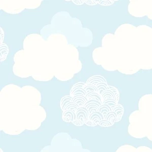 Fat Quarter Liberty Adventures Sky Cloudcover Cotton Quilting Sewing Fabric - Picture 1 of 1
