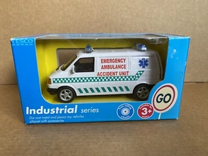 Cararama Volkswagen T4 Van, Emergency Ambulance, 1:43 Scale, Die Cast, White. - Picture 1 of 7