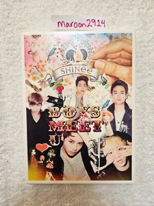 SHINee Boys Meet U CD + DVD limitierte Auflage Japan - keine Fotokarte [US-VERKÄUFER] - Bild 1 von 11