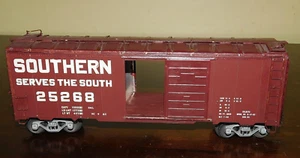 All Nation PS-1 SD 40' Steel Boxcar ~ SOUTHERN ~ Built Kit & Instructions - O-27 - Picture 1 of 14