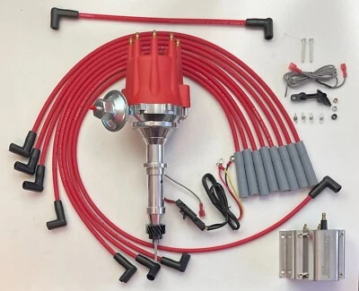 INTERNATIONAL HARVESTER RED HEI Distributor 392 345 304 266 + WIRES + 60k COIL - Image 1 of 4