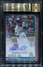 2019 Topps Chrome Update FERNANDO TATIS JR. #RDA-FT RC Auto Refractor BGS 9.5