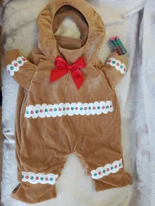Adorable Halloween Gingerbread Dog Pet Costume Christmas XXL 22"- 25" Inches NEW - Picture 1 of 6