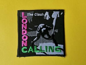 The Clash Patch Embroidered Iron On Or Sew On Badge London Calling