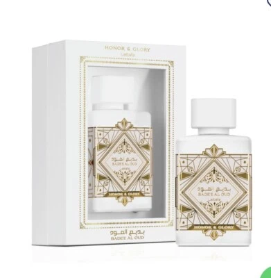 Badee Al Oud Honor & Glory 100ml EDP by Lattafa - Sealed, Fast & Free Delivery