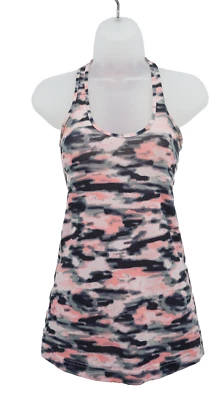 Camiseta sin mangas Lululemon Cool espalda cruzada camuflaje apenas rosa color talla 0 XS Foto 1 de 4