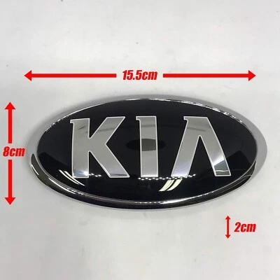 Parrilla de capó delantero genuina emblema con logotipo KIA para Kia Sorento 2014 2015 Foto 1 de 4