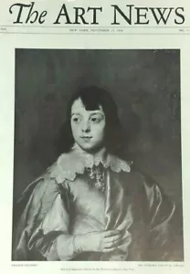 THE ART NEWS - ARTnews - Vol 29 - Nov 15 1930 - No. 07 Van Dyck Lurcat Foujita - Picture 1 of 12
