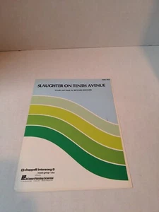 Partituras de Richard Rodgers Slaughter on Tenth Avenue 1936 - Imagen 1 de 14