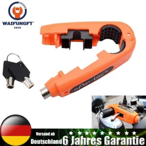 Universal Motorrad Bremshebel Lenker Schloss Diebstahlsicherung für Roller ATVs - Bild 1 von 9
