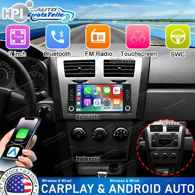 7" Android 13 Car Stereo Radio GPS Carplay DSP For Dodge Avenger 2009 2010 2011 - Image 1 of 4