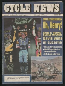 1997 February 12 Cycle News - Vintage Motorcycle Newspaper - Picture 1 of 2
