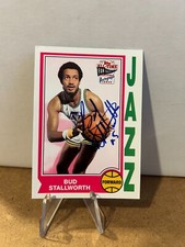 2005-06 Topps 1952 Style Fan Favorites Auto Bud Stallworth #FFA-BST Auto NM+