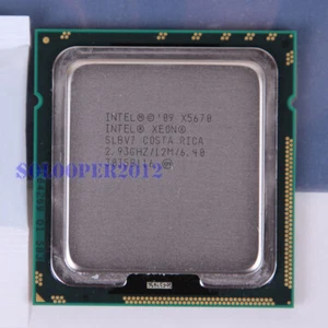 Free shipping Intel Xeon X5670 LGA 1366/Socket B (SLBV7) CPU Processor 2.93 GHz - Picture 1 of 1