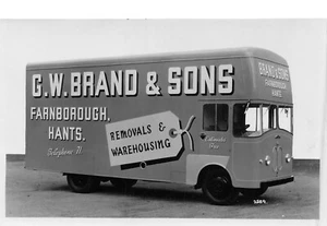 TRANSPORTE POSTAL G W MARCA & SONS FARNBOROUGH HANTS FURGONETA DE MUDANZA - Imagen 1 de 2