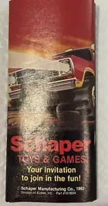 Anuncio de papel Stomper 4x4 juguetes piezas vintage 1982 - Imagen 1 de 4