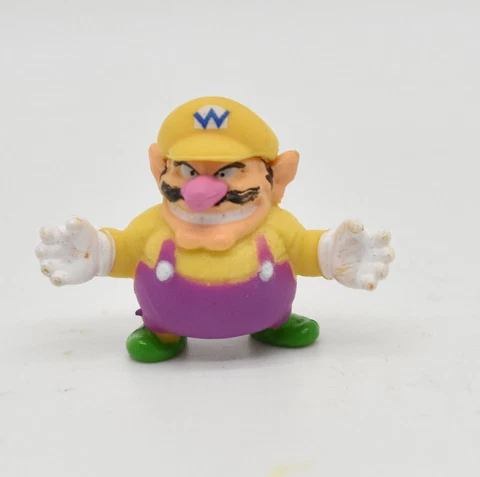 Super Mario Bros Wario Loose 1" PVC Figure Nintendo Cover