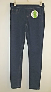 Justice Denim Jeans Girls Size 8 Leggings Blue Denim Repreve Skinny Leg NWT - Picture 1 of 6