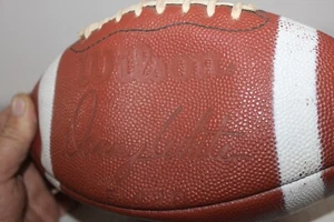 Vintage COWBOYS DANNY WHITE wilson leather Pro Star leather football #F1420 - Picture 1 of 5