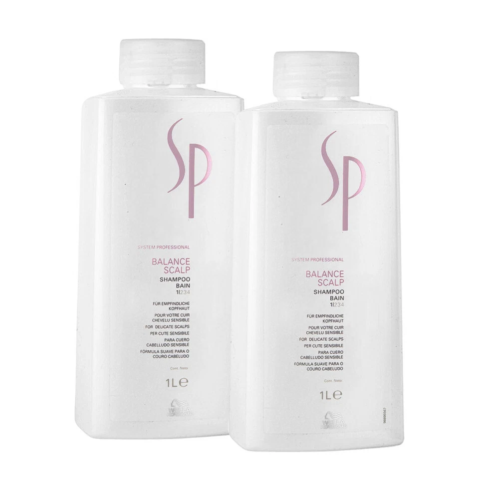 WELLA SYSTEM PROFESSIONAL Wella SP Balance Scalp Shampoo 1000ml x 2 pack