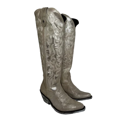 Botas Liberty negras para dama Gamuza Crack Florentino punta redonda LB-712988U Foto 1 de 4