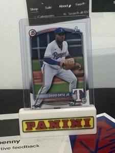 Bowman #BP-29 2025 David Ortiz Jr. Prospects Texas Rangers 1st Topps - Imagen 1 de 2