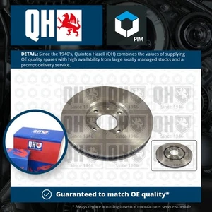 2x Brake Discs Pair Vented fits PEUGEOT 406 8B 2.2D Front 00 to 04 283mm Set QH - Picture 1 of 2