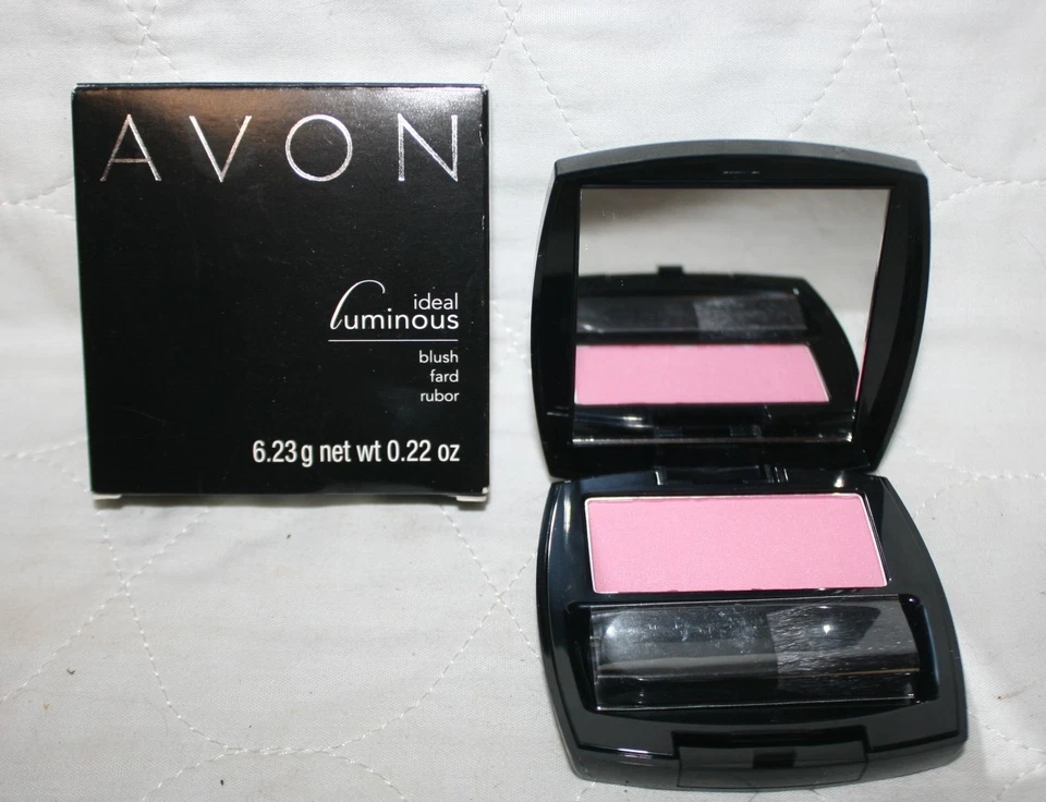 Avon Ideal Luminous Blush PLUM POP .22 oz Discontinued LAST ONE - Image 1 of 1