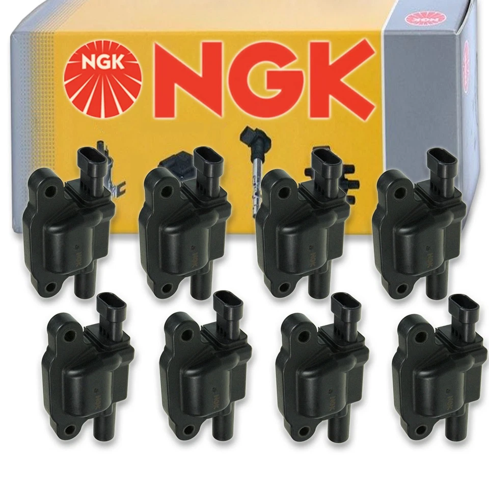 8 катушек зажигания NGK для 2008-2017 Chevrolet Express 3500 4,8 л 6,0 л V8 yp - Изображение 1 из 4
