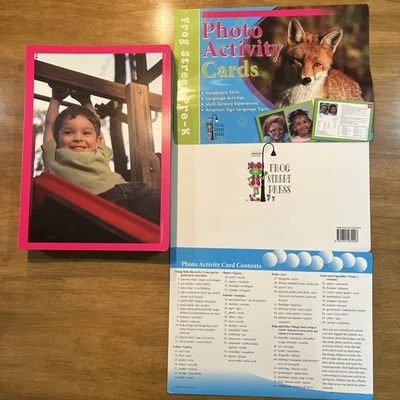 FROG STREET PRESS Photo Activity Learning Cards PRE-K Vocabulary Language Teach - Image 1 of 4