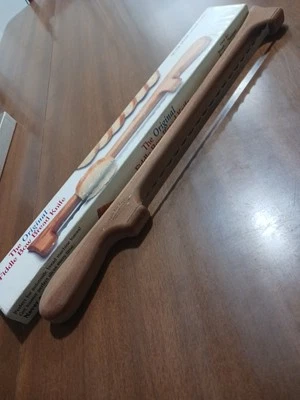 Cuchillo con arco de violín original en caja de cocina vintage de EE. UU. Foto 1 de 4