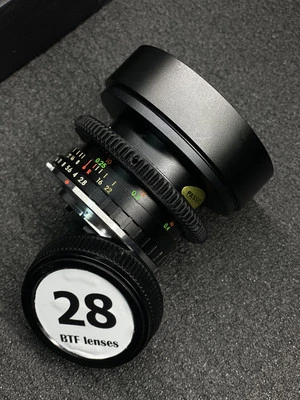 Canon EF ROKINON MC 28mm f/2.8 Wide Angle Cinemod for Canon EF BTF Lenses - Image 1 of 4