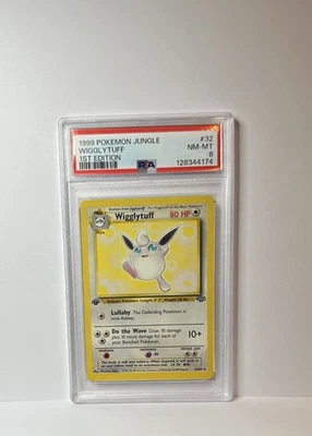 PSA 8 - Wigglytuff 32/64 Jungle 1st Edition - Image 1 of 2