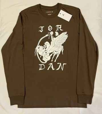 Jordan mensz S Long Sleeve Tshirt “Artist Series/ Palomino” DV8424-274 *RP$43* - Image 1 of 4