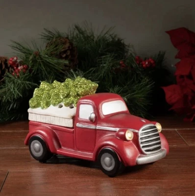 ScentSational Ceramic Red Truck Warmer Full Size with 3 Scent Packs Holiday - Изображение 1 из 4