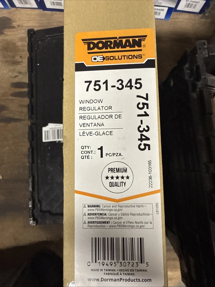 Subaru Legacy Outback 2010-14 regulador de ventana eléctrica y conjunto de motor DORMAN Foto 1 de 1