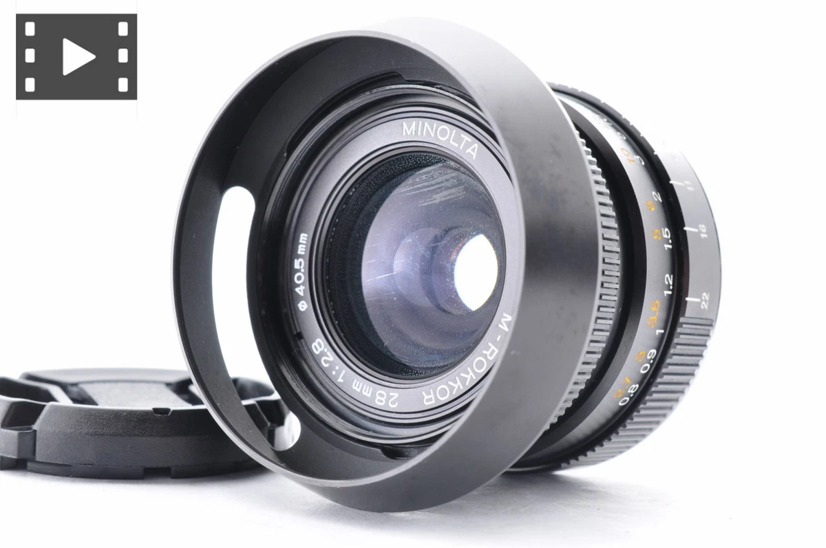 Minolta f/2.8 Camera Lenses 28mm Focal for sale | eBay