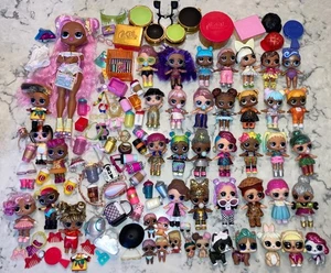 Huge Lot LOL Dolls Original Clothes Shoes Accessories Baby Pets 1 OMG Doll - Picture 1 of 12