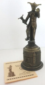 BALLANTYNE 1982 COURT JESTER BRONZE BELL SIGNED #354/400 - Picture 1 of 10