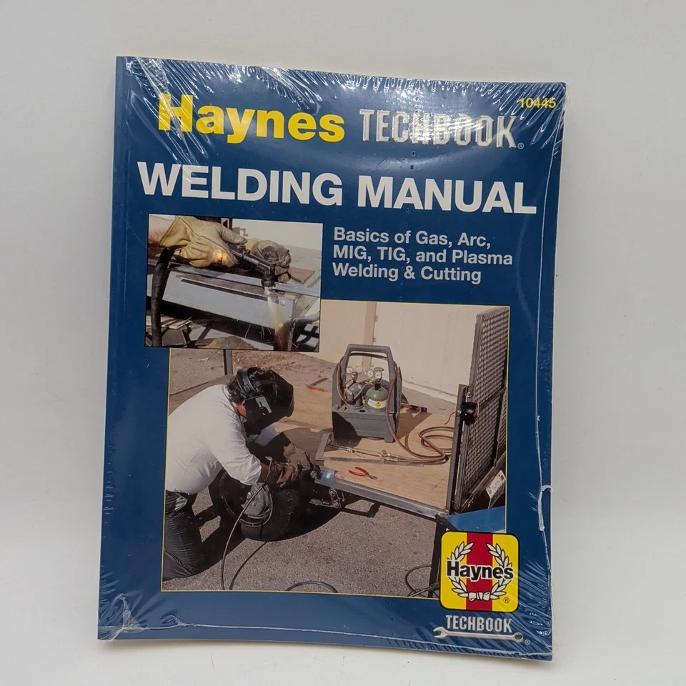 Haynes Techbook Welding Manual 10445 Basics of Gas Arc MIG TIG Plasma Cutting