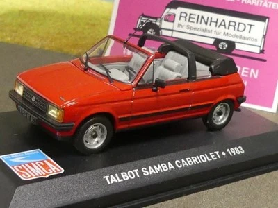 1/43 Talbot Samba Cabrio 1983 rot - Bild 1 von 2