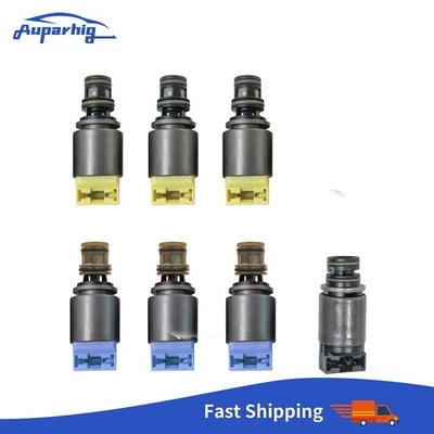 Fit for BMW X3 X5 AUDI A4 A6 A8 Q7 7PCS 6HP19 6HP26 6HP32 Transmission Solenoid - Image 1 of 4